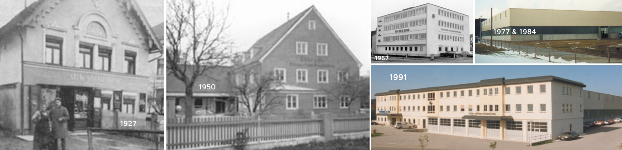 Historische Gebäude BIHLER