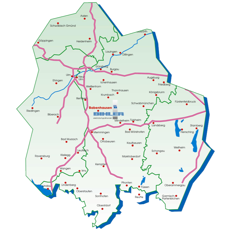 Einzugsgebiet Bihler