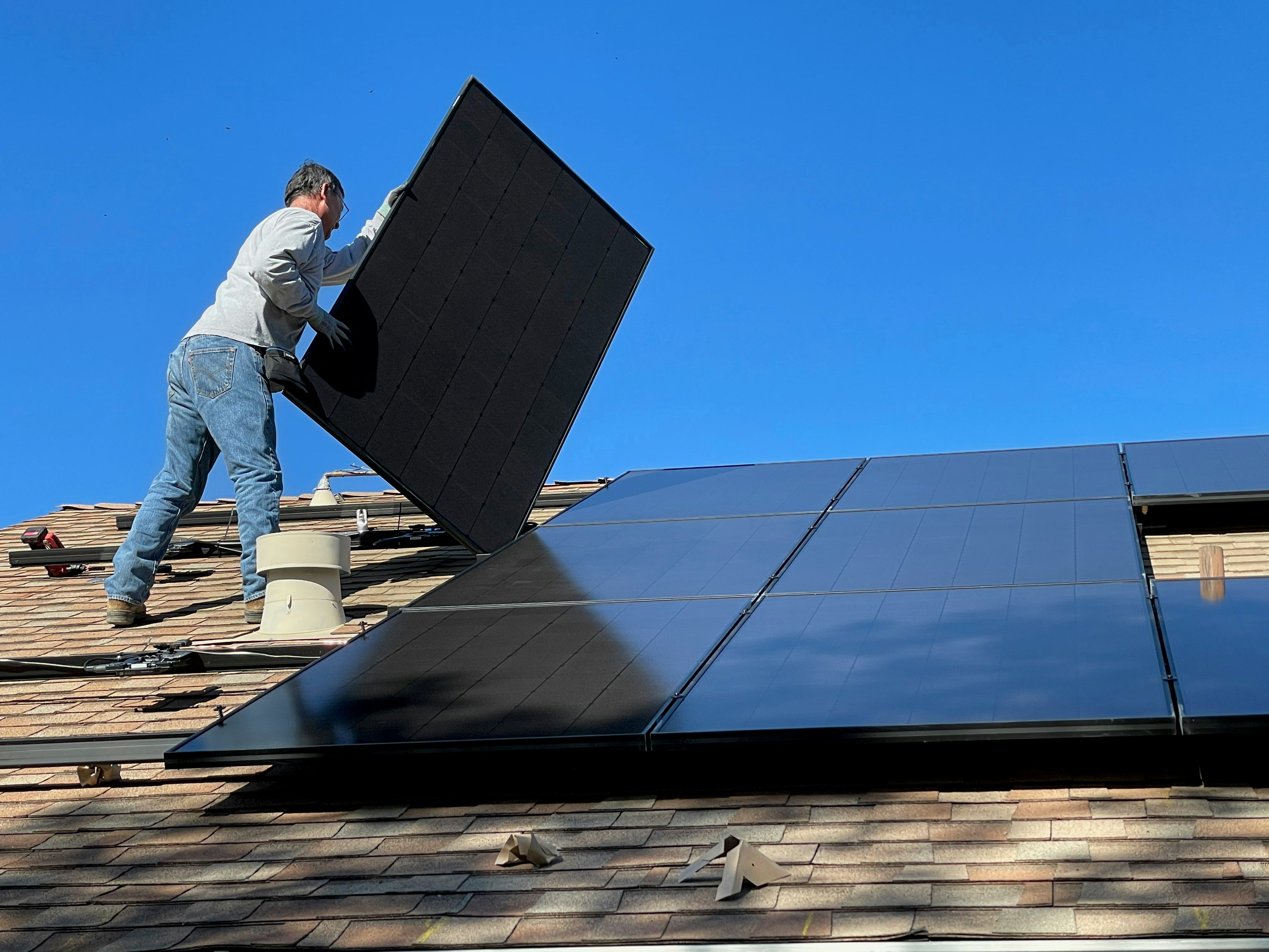 Montage Solaranlage Bihler